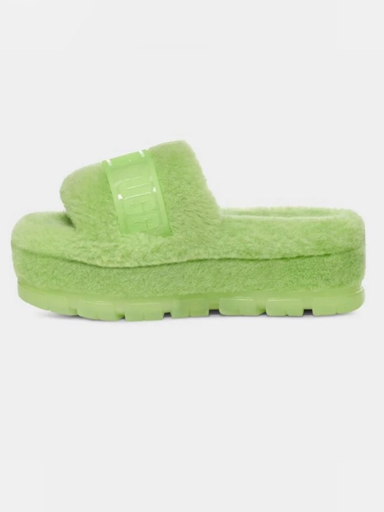 UGG Shoes - UGG Fluffita Green & Clear (New!) SIZE 10